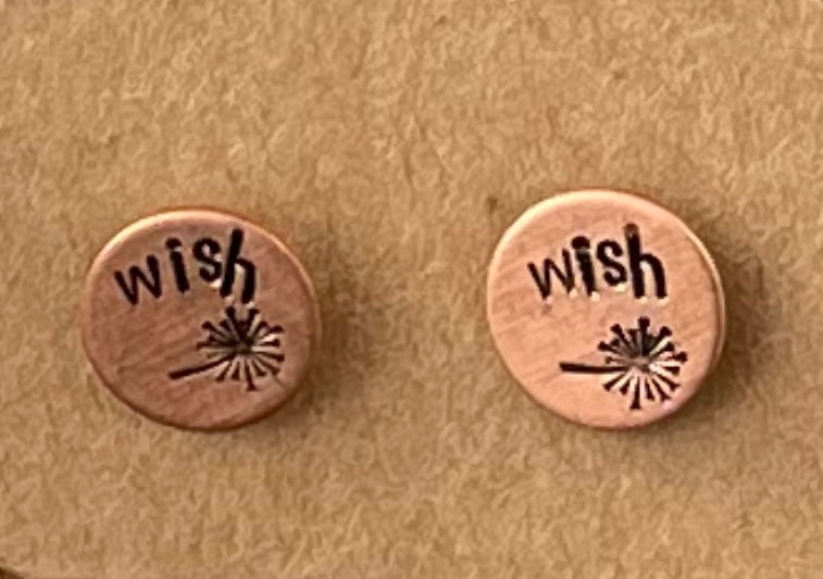 “Wish” Stud Earrings