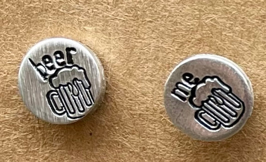 “Beer Me” Stud Earrings