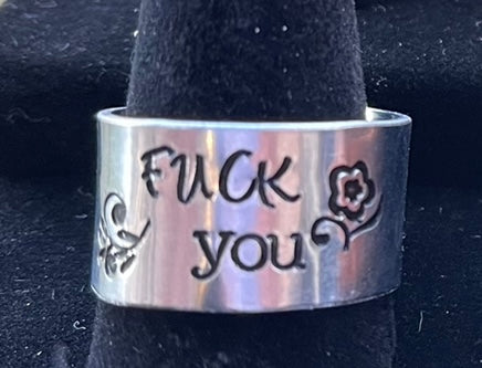 Sassy “Fuck You” Ring