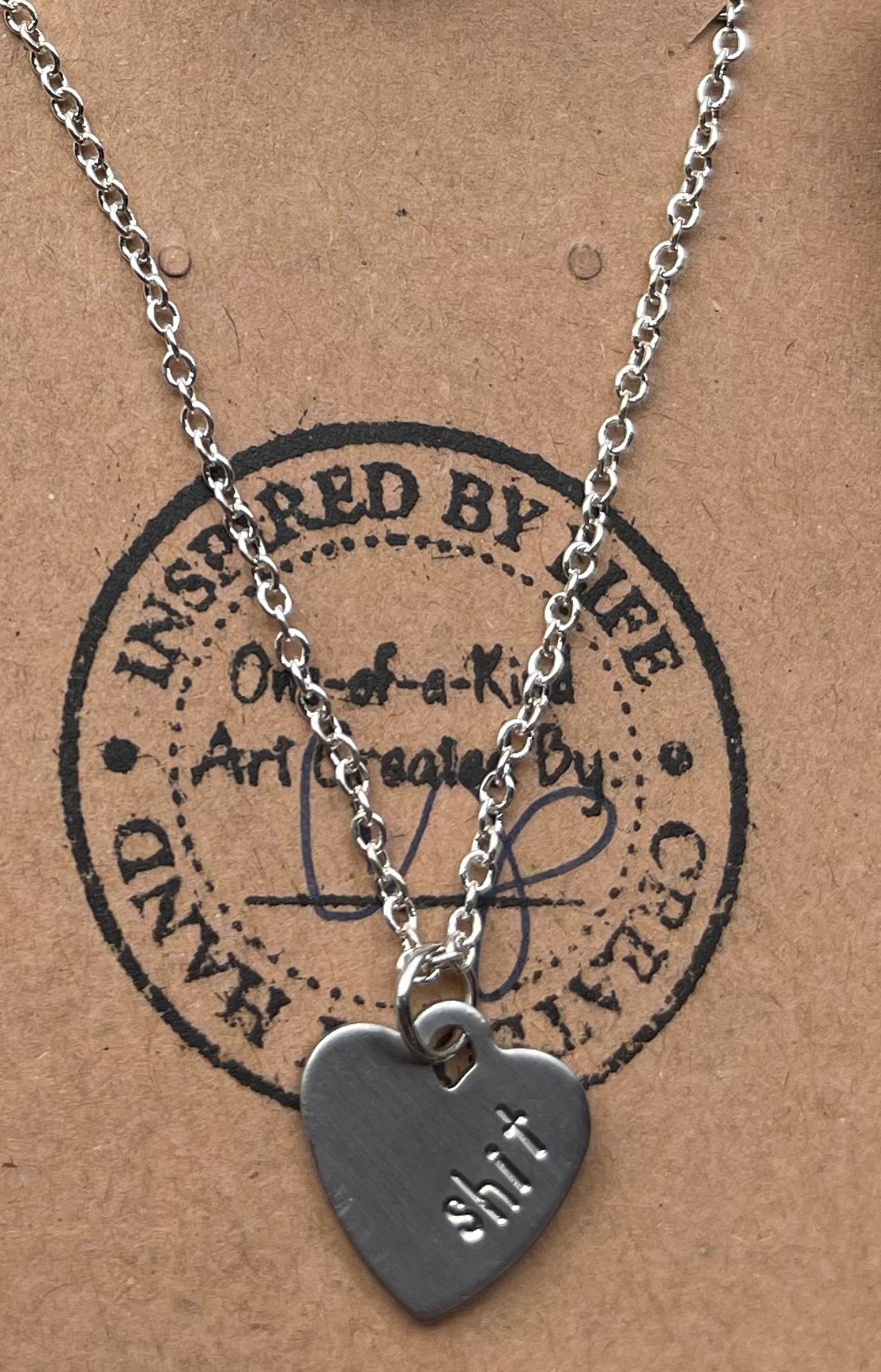 Sass Heart Necklace